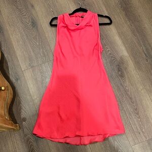 Nasty Gal Vibrant Coral Mini Dress